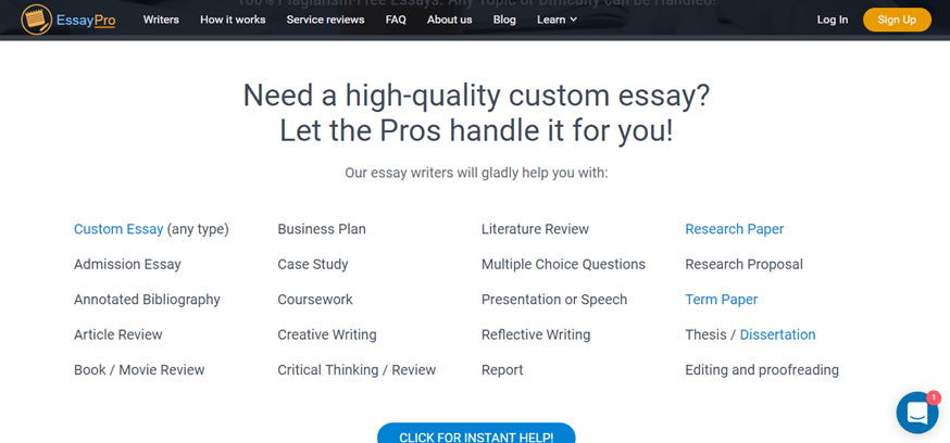 essay pro reviews