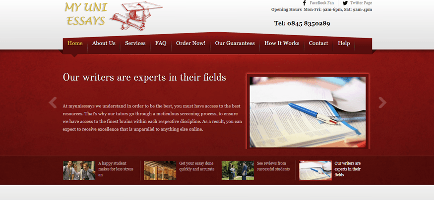 my uni essays review