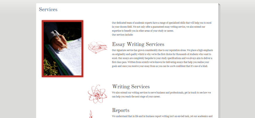 myuniessays.co.uk services