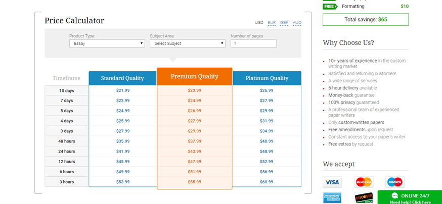 bestessay.com prices