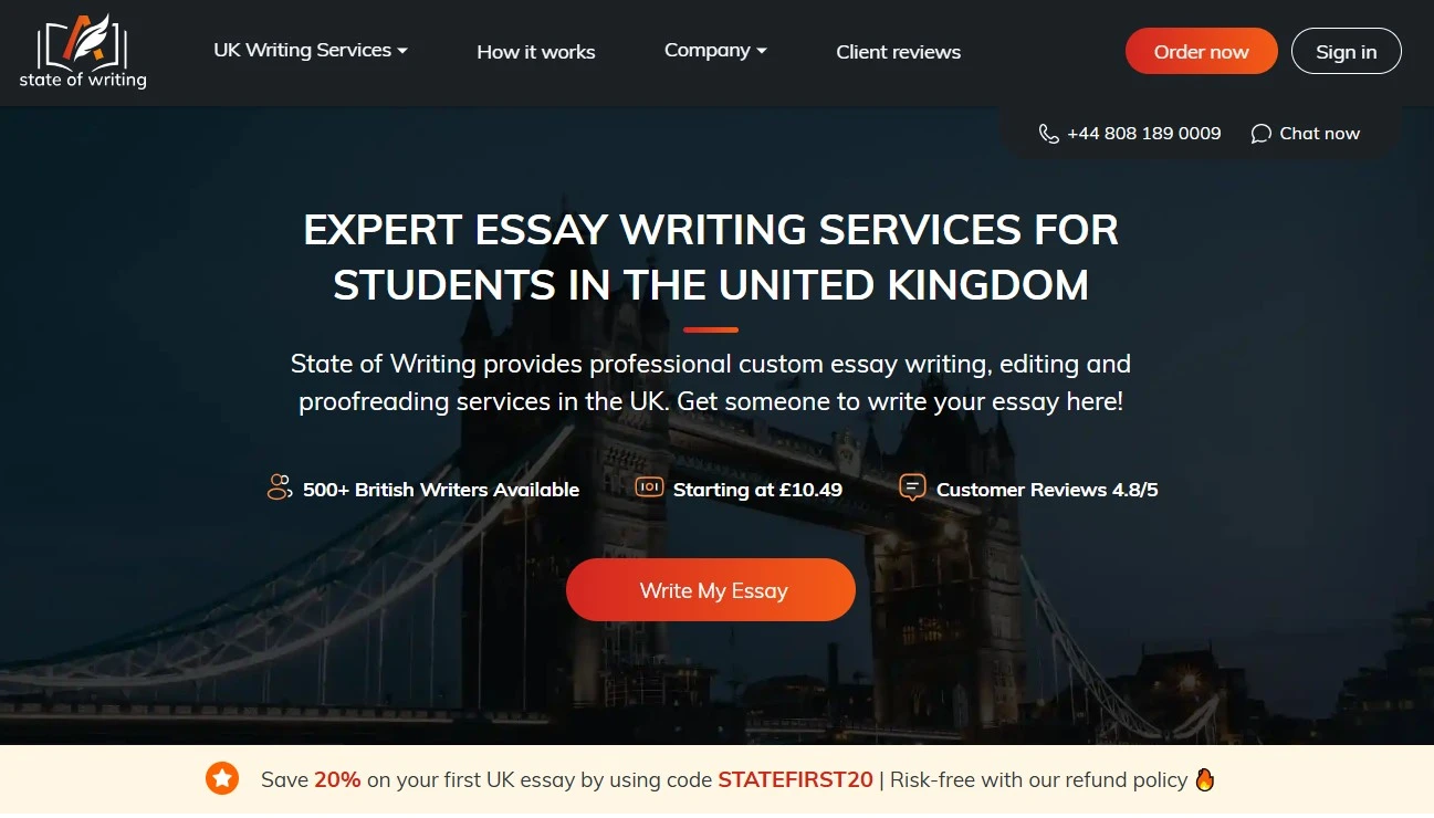StateofWriting overview